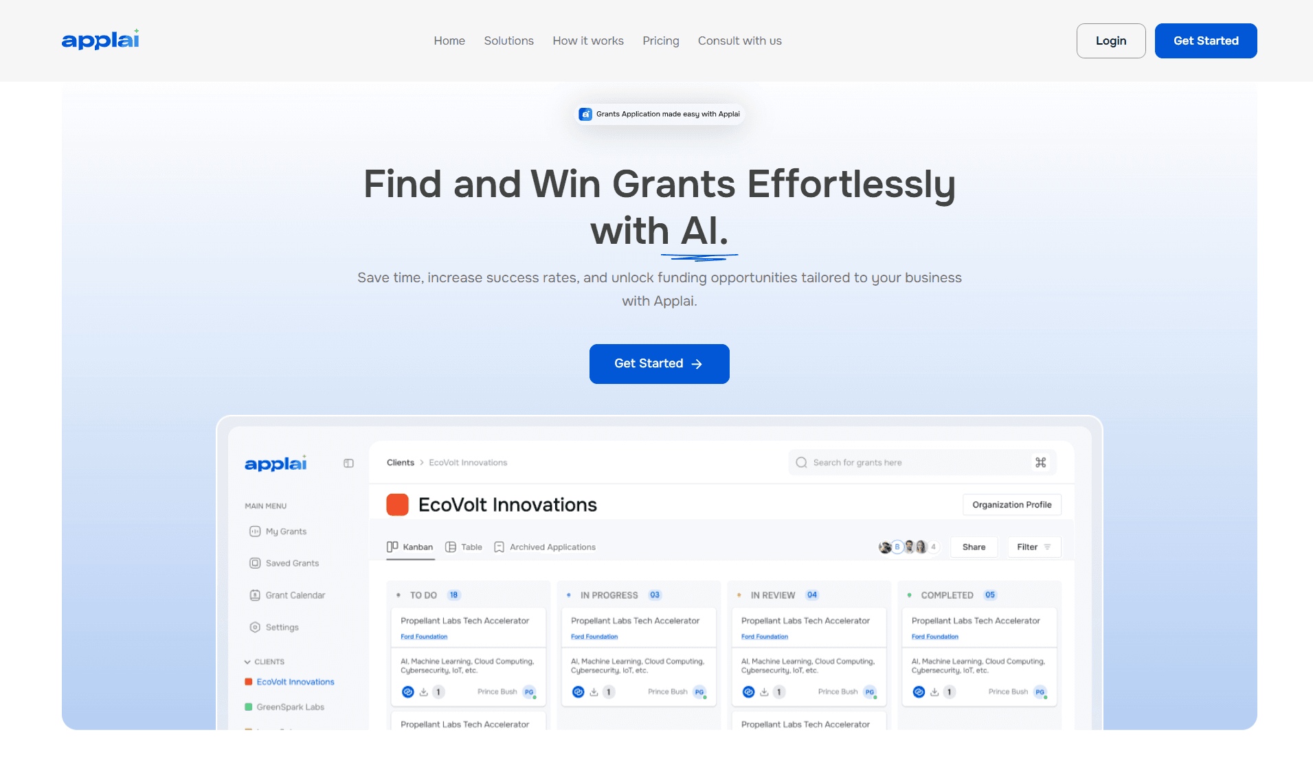 Grants Matching Platform — Applai by Chris Mbah