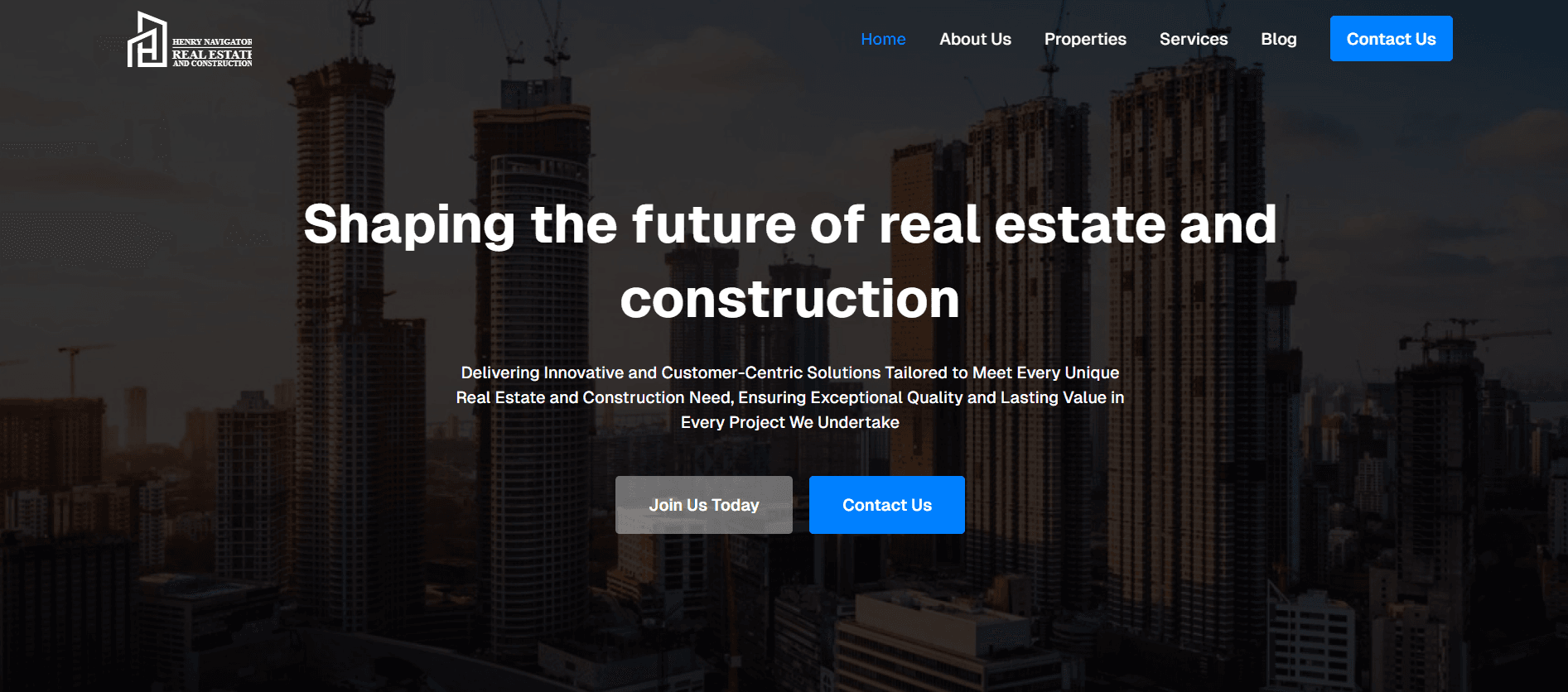 Landing Page — Henry Navigator by Chris Mbah