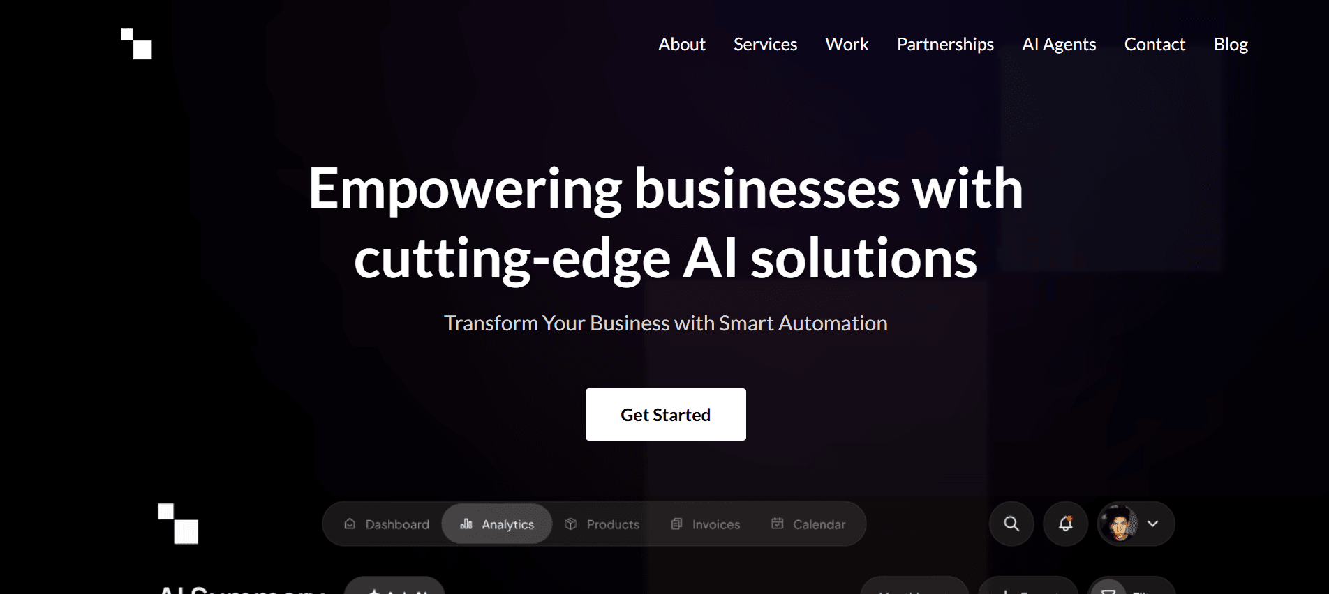 AI Agents Landing Page — Mida Digitals by Chris Mbah