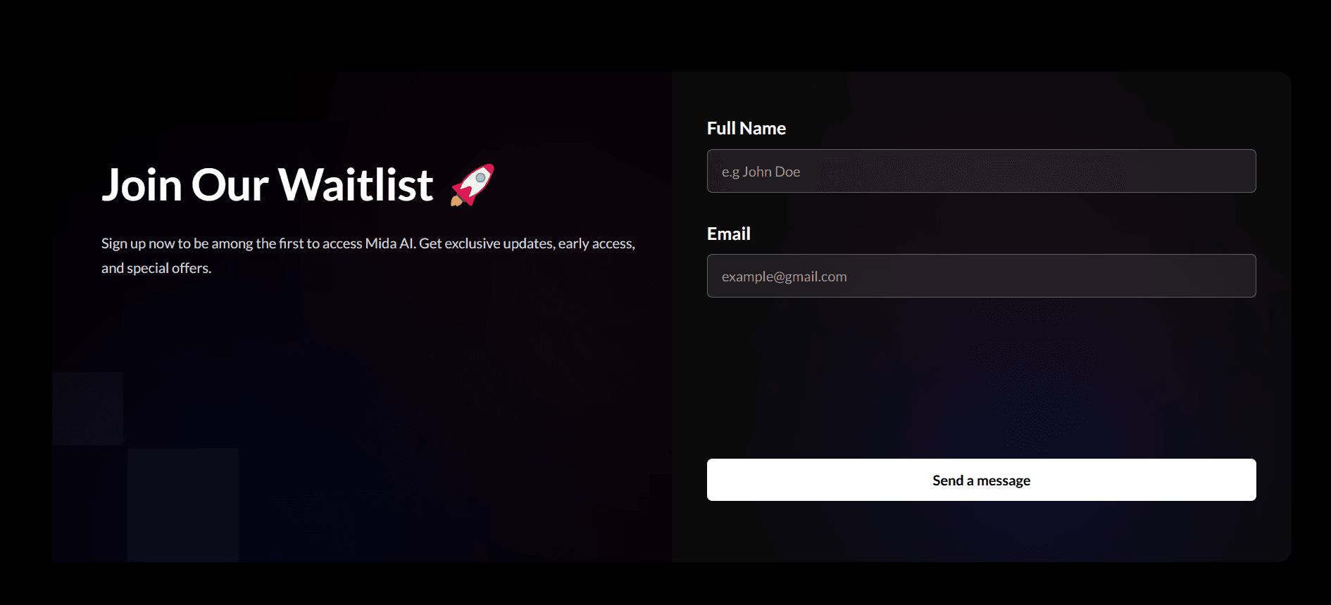 AI Agents Landing Page — Mida Digitals by Chris Mbah