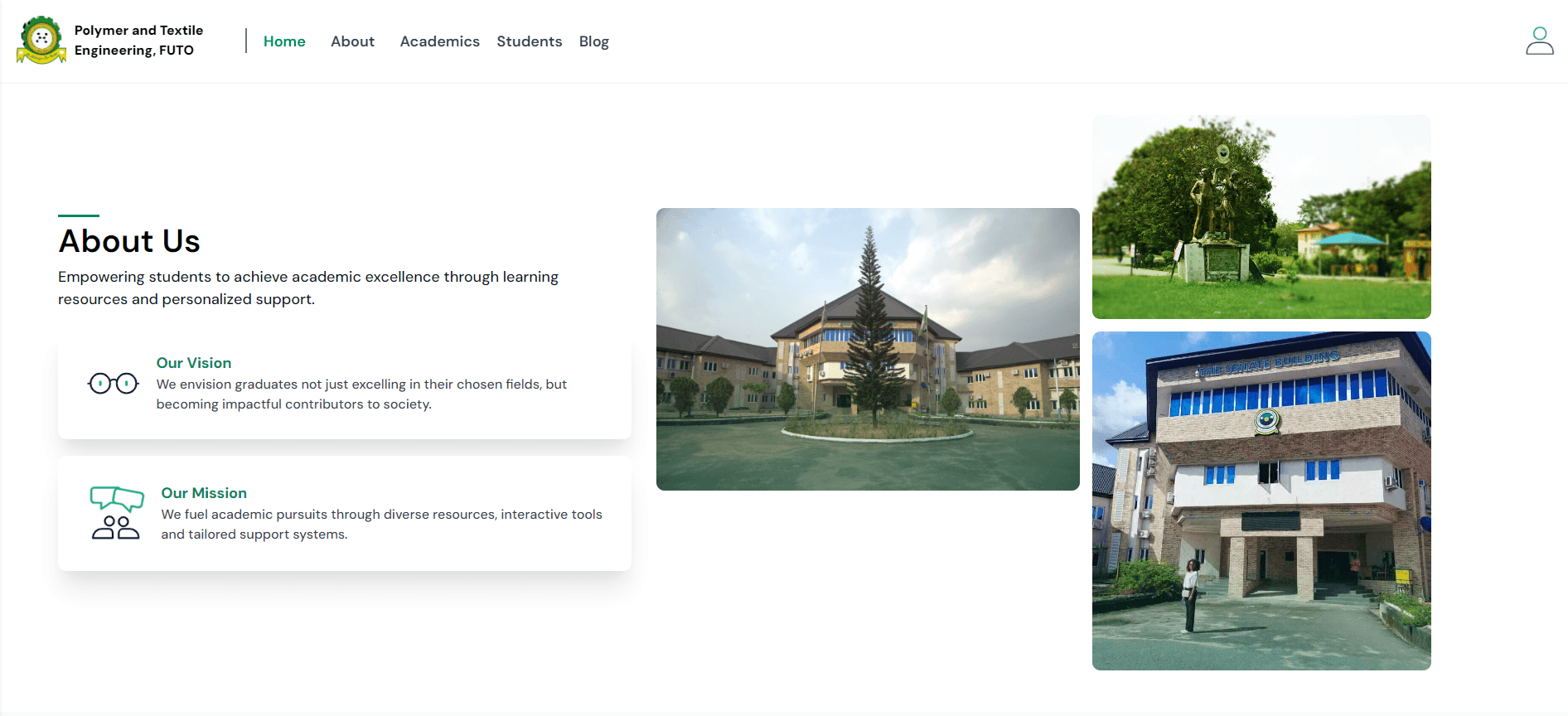 Landing Page — PTE-FUTO by Chris Mbah