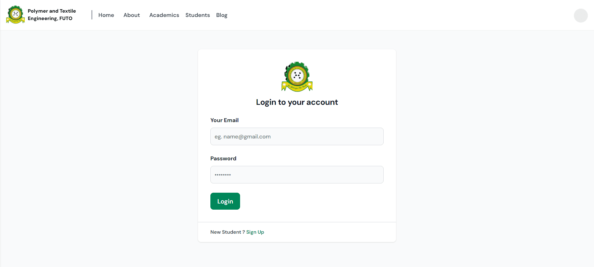 Landing Page — PTE-FUTO by Chris Mbah