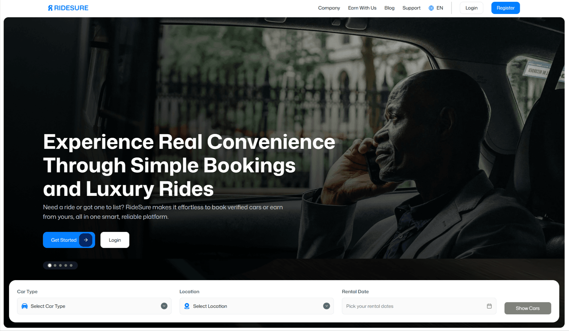 Vehicle Rental Platform — RideSure by Chris Mbah